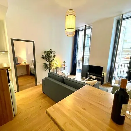 Beaux T2 Et T3 Climatises Dans Le Triangle D'or Apartamento *